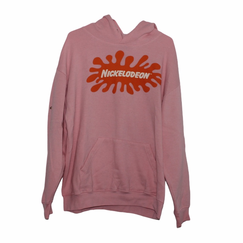baby pink nickelodeon hoodie